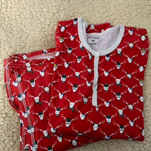 Roller Rabbit x J Crew Reindeer Pajamas - Picture 3 of 4